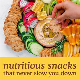 Organic Seed Flour Crackers, Garlic & Herb