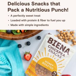 Honey Roasted Chickpea Snacks