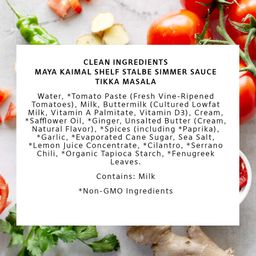 Tikka Masala Simmer Sauce, Mild