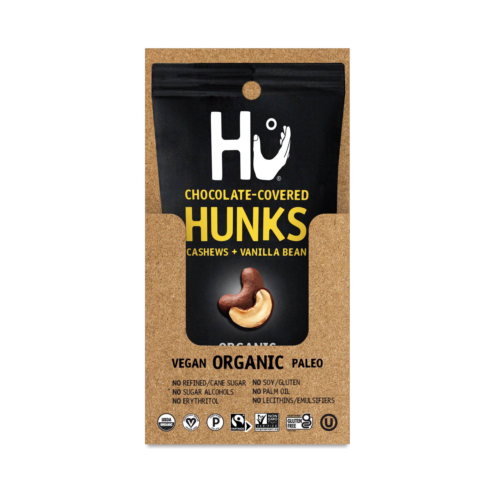 Chocolate Covered Hunks, Cashews & Vanilla Bean, Multipack