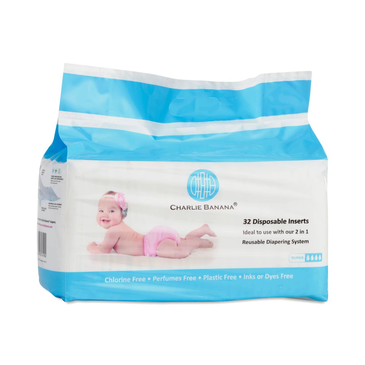 Charlie Banana Disposable Diaper Inserts Thrive Market
