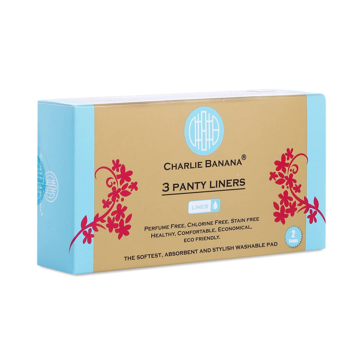 3Pack Feminine Pad Liners in White Thrive Market
