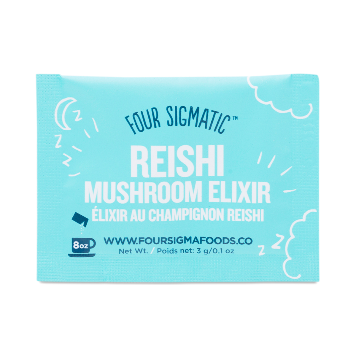 20 bags Instant Reishi Superfood Mushroom Drink Mix Thrive Market