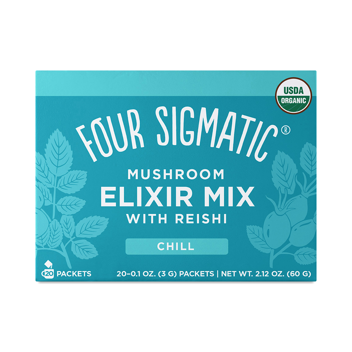 20 bags Instant Reishi Superfood Mushroom Drink Mix Thrive Market