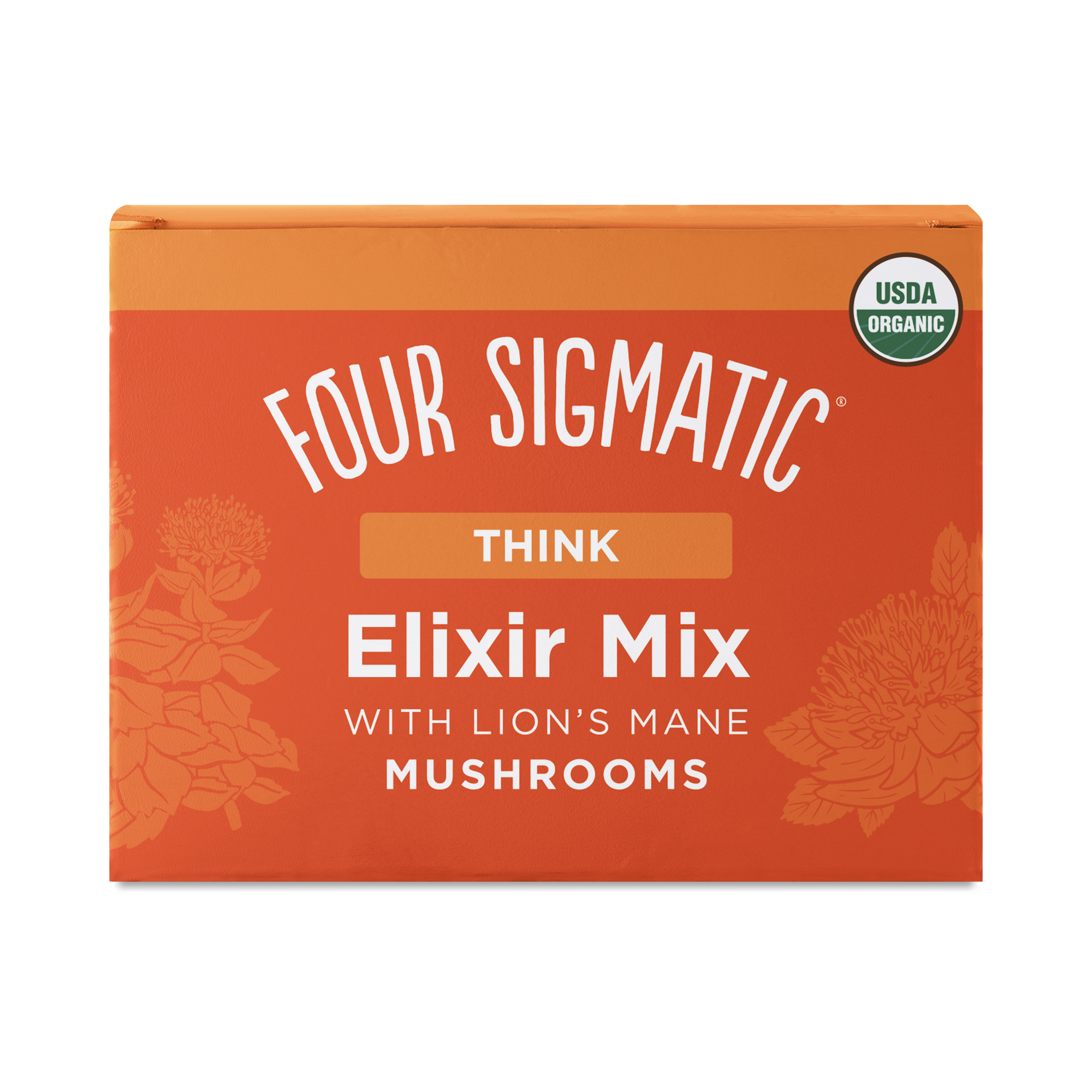 Think Coffee Latte: Energizing Mushroom & Lion's Mane Mix - Four Sigmatic