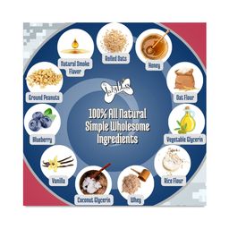 Operation Drool Overload, Blueberry & Peanut Butter Dog Treats