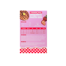 Strawberry Mochi Pancake & Waffle Mix