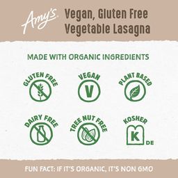 Dairy Free Vegetable Lasagna
