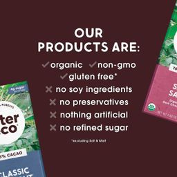 Organic Chocolate Bar, Classic Blackout