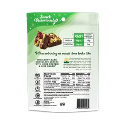 Dark Chocolate Bites, Pistachio Almond Cranberry