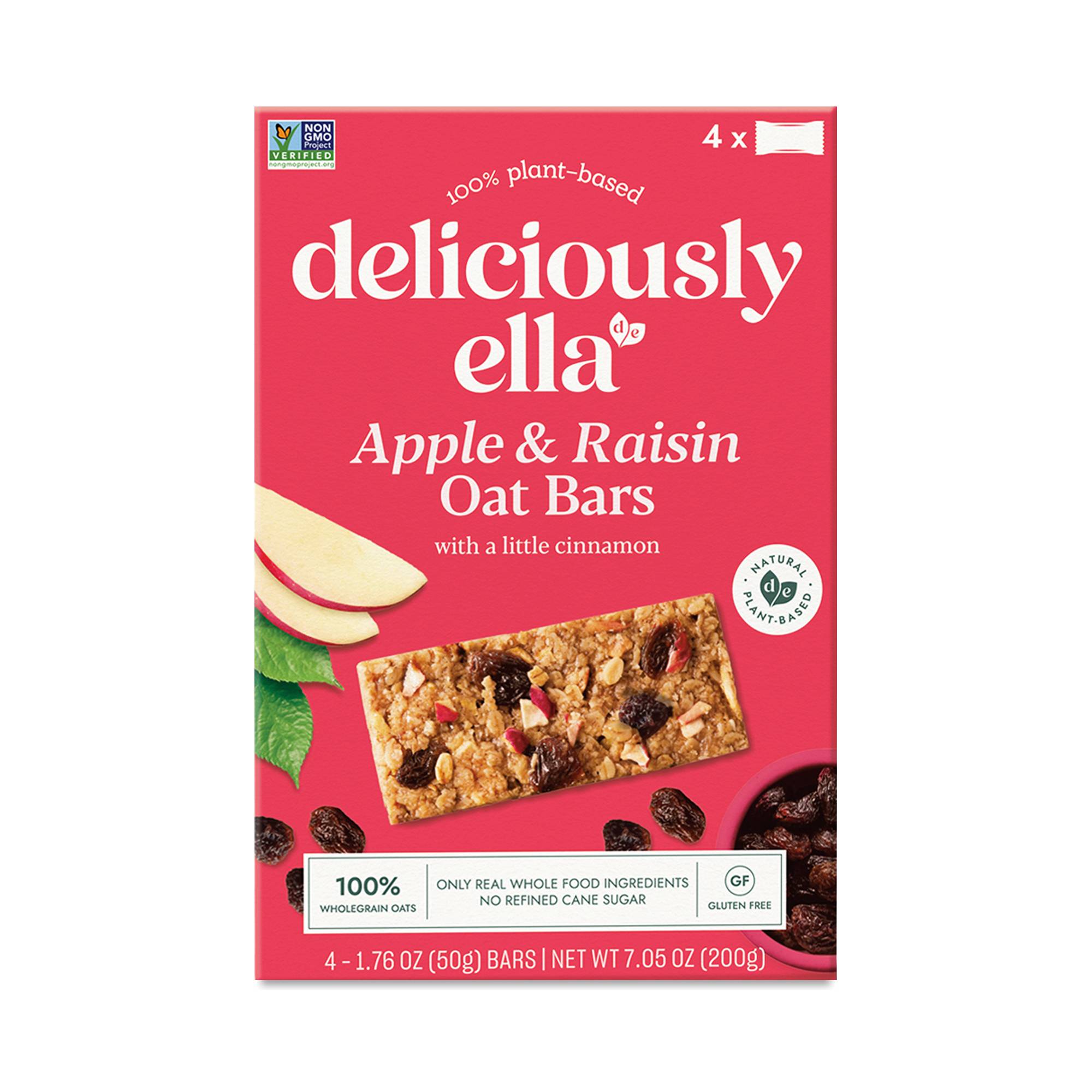 Oat Bars, Apple & Raisin