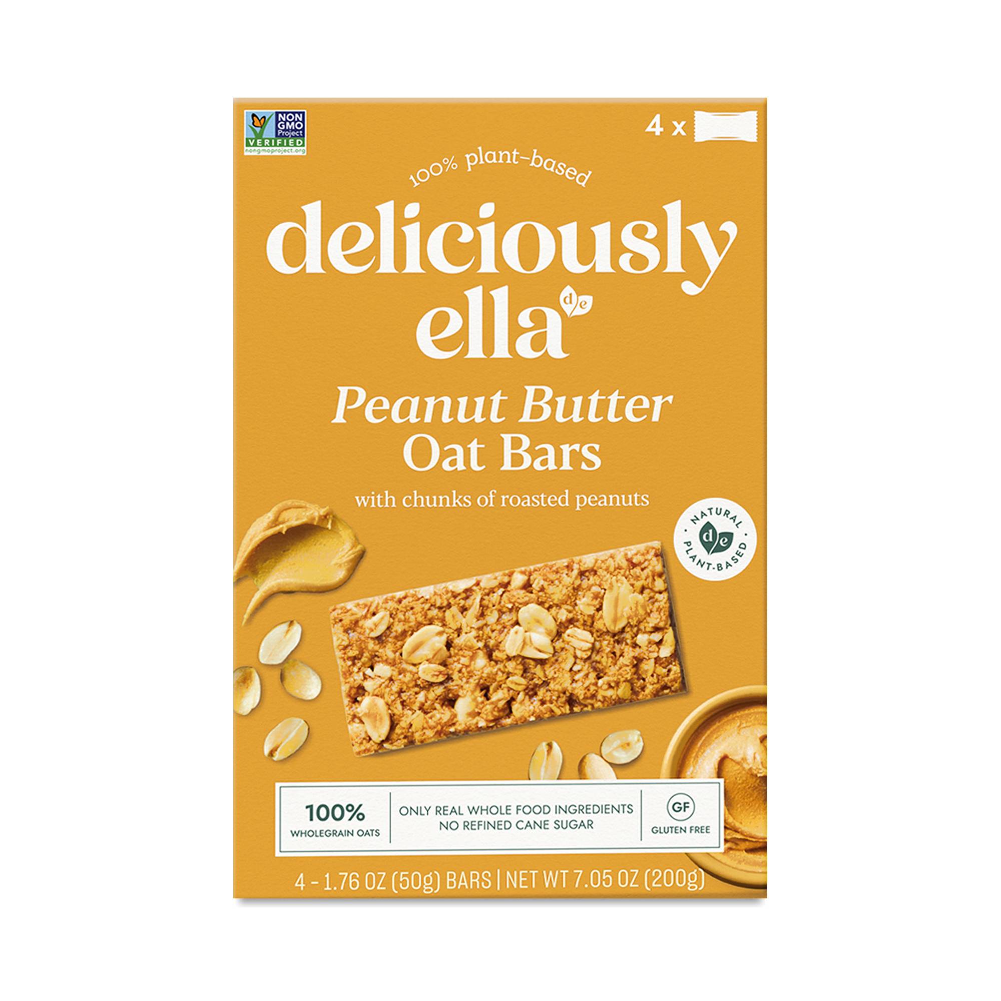 Oat Bars, Peanut Butter