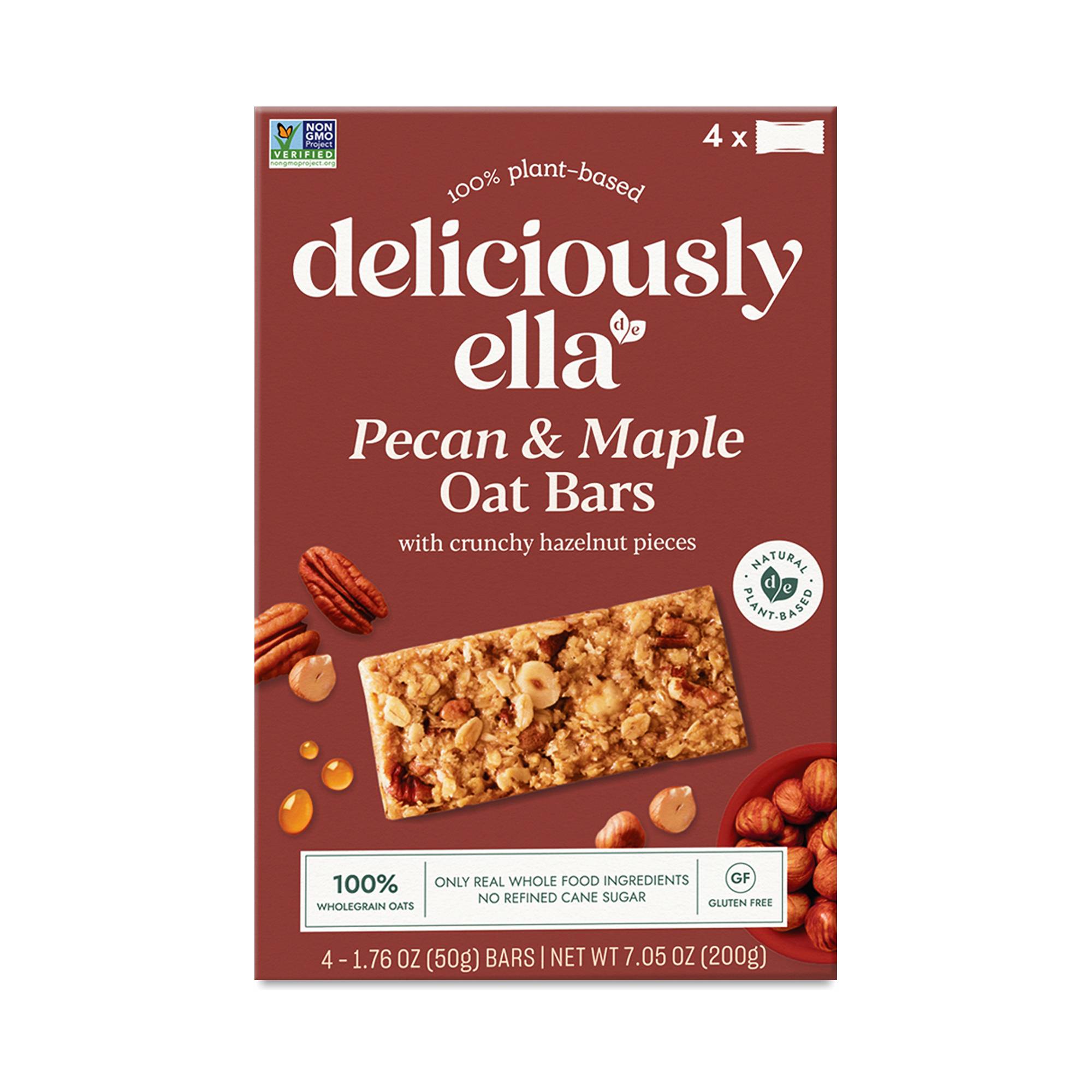 Oat Bars, Pecan & Maple