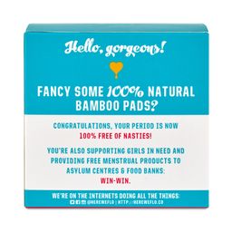 Bamboo Night Pads, Ultra Thin