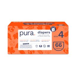 Super Soft & Sensitive Diapers, Size 4