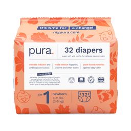 Super Soft & Sensitive Diapers, Size 1