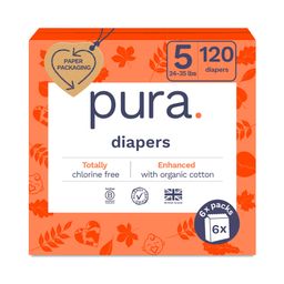 Super Soft & Sensitive Diapers, Size 5