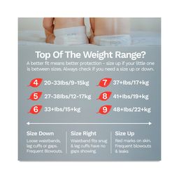 Pull-On Diaper Pants with 360 Degree Stretchy Waistband, Size 6