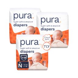 Super Soft & Sensitive Diapers, Size N