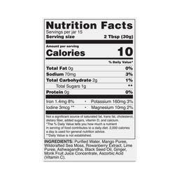 Wildcrafted Sea Moss Gel Superfood, 5 in 1 Blend