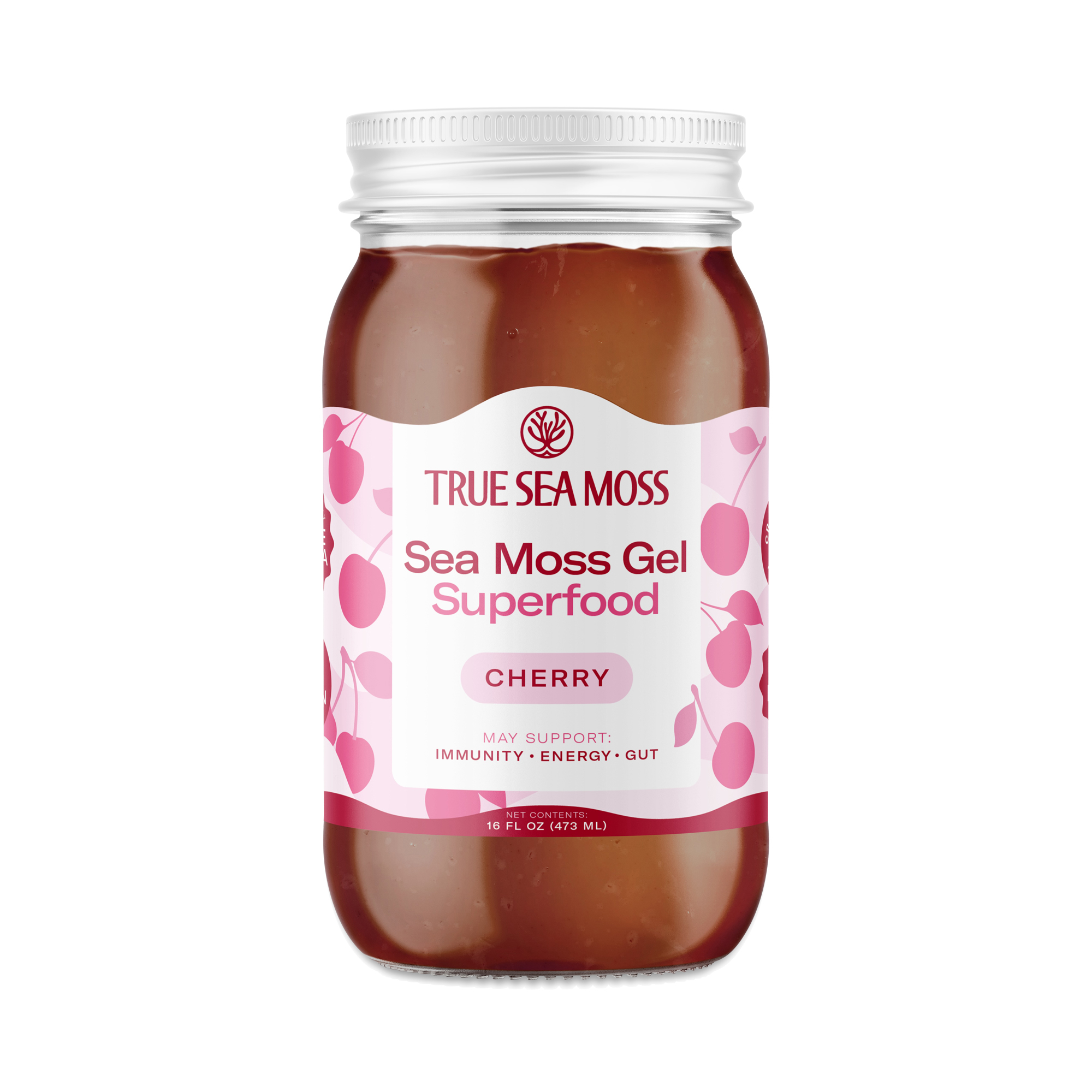True Sea Moss Wildcrafted Sea Moss Gel Superfood, Mango