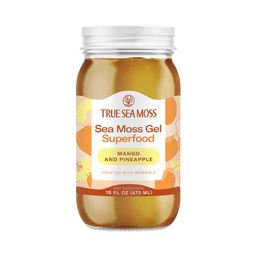 Wildcrafted Sea Moss Gel Superfood, Mango & Pineapple