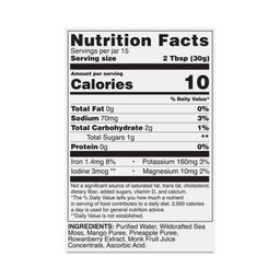 Wildcrafted Sea Moss Gel Superfood, Mango & Pineapple