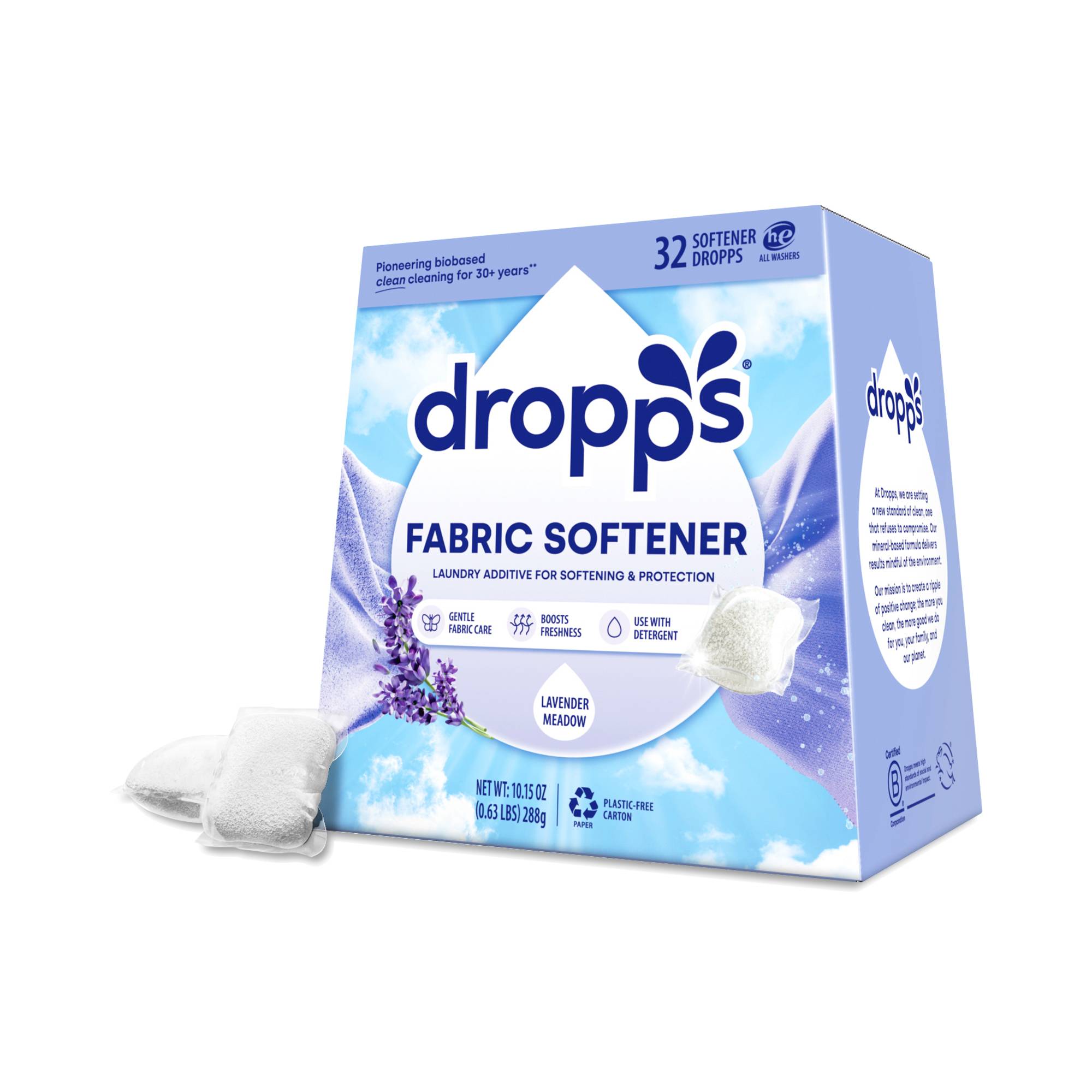 Fabric Softener Laundry Additive Pods, Lavender Meadow