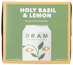 Holy Basil & Lemon Sparkling Water