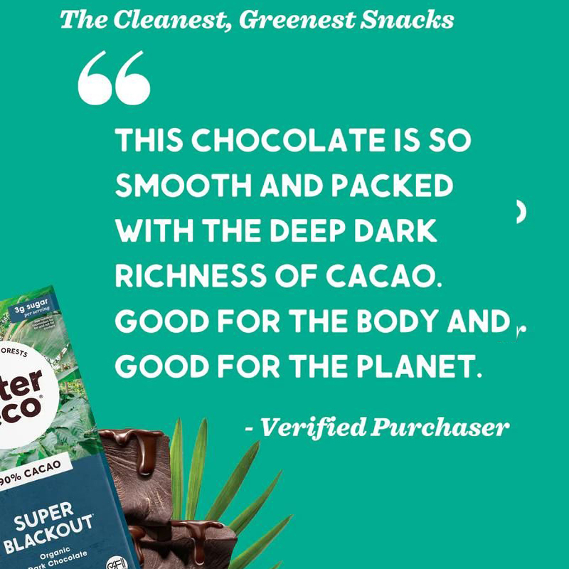 Super Blackout Dark Chocolate Bars by Alter Eco Thrive Market