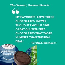 Organic Chocolate Truffles, Superdark
