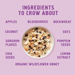 Wild & Free Muesli, Blueberry Chia Buckwheat