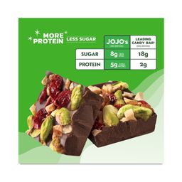 Dark Chocolate Bites, Pistachio Almond Cranberry