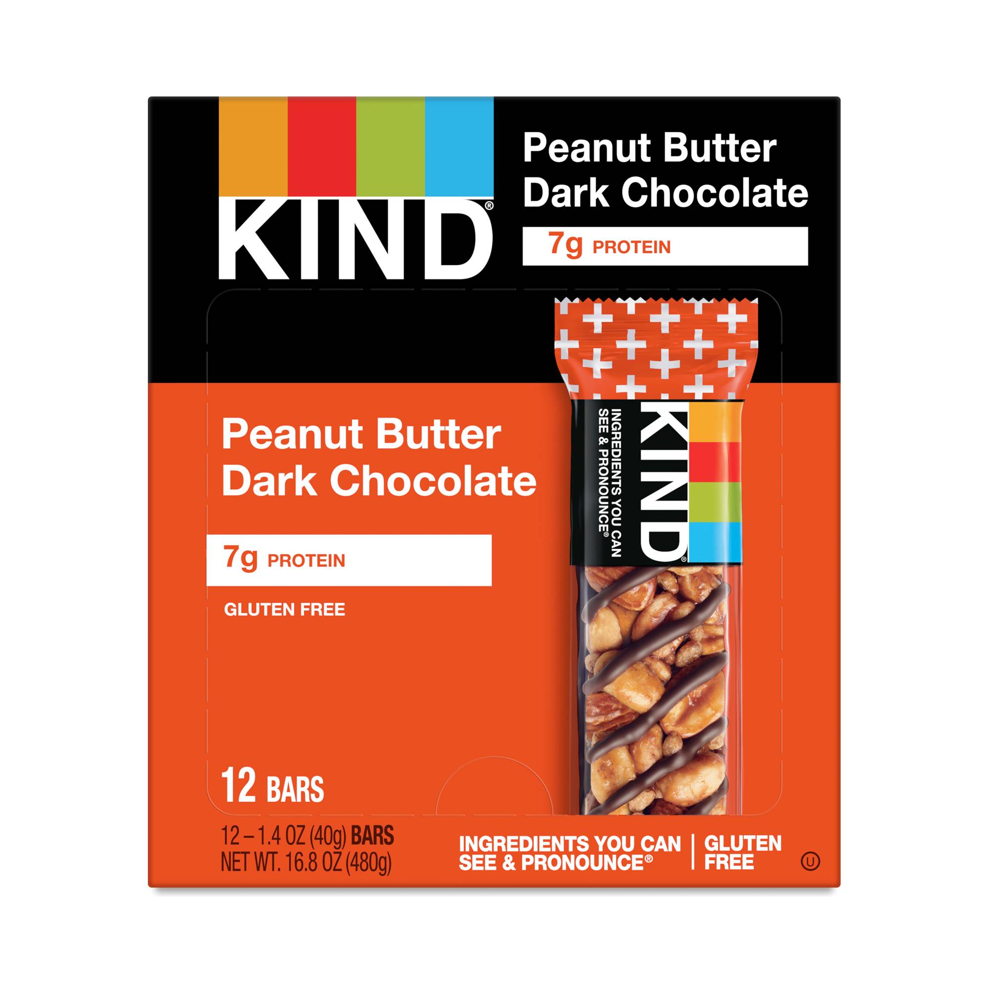 Bars, Peanut Butter Dark Chocolate