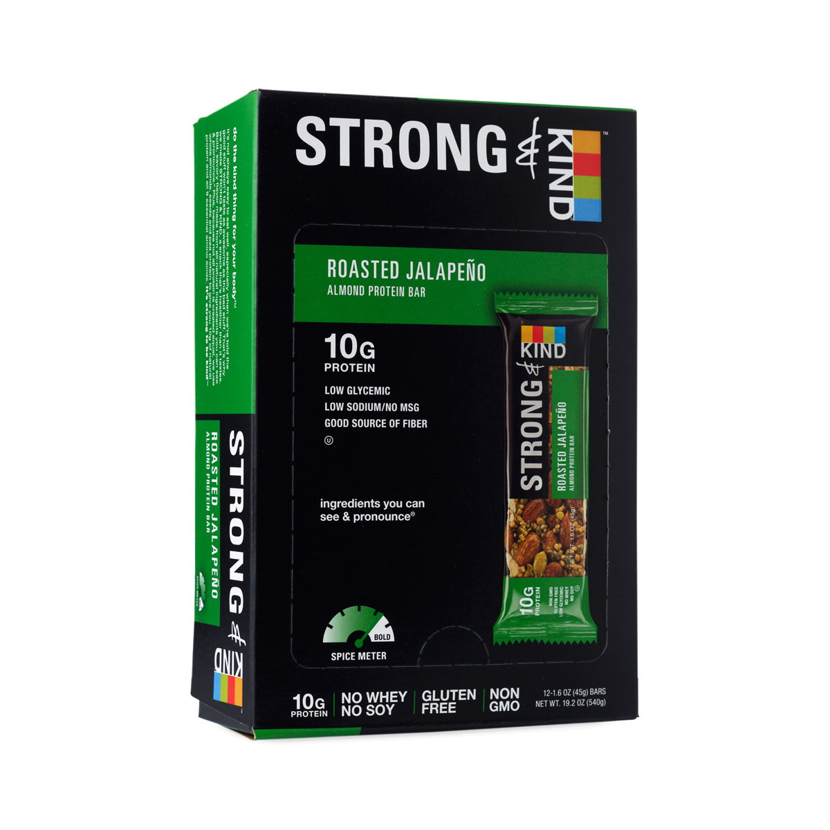 Roasted Jalapeño Protein Bars by Kind Thrive Market