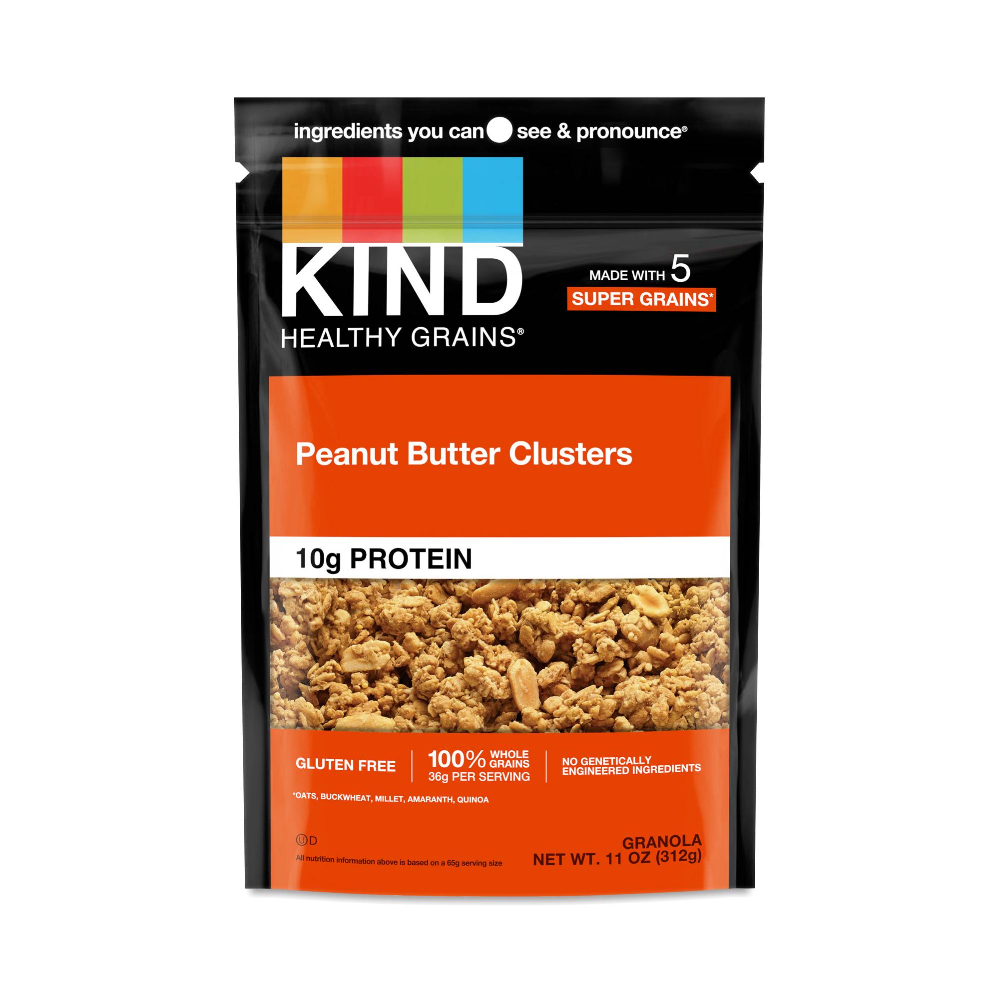 Whole Grain Clusters, Peanut Butter