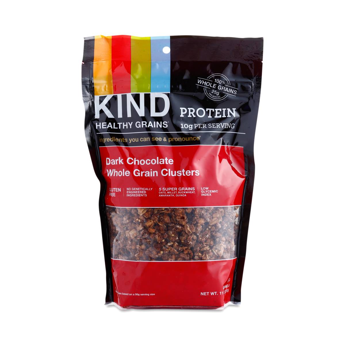 Dark Chocolate Whole Grain Clusters by Kind Thrive Market