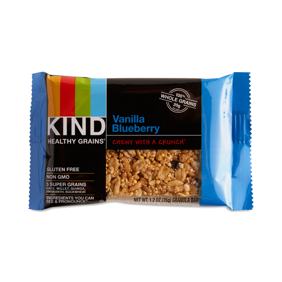 Vanilla Blueberry Granola Bars by Kind Thrive Market
