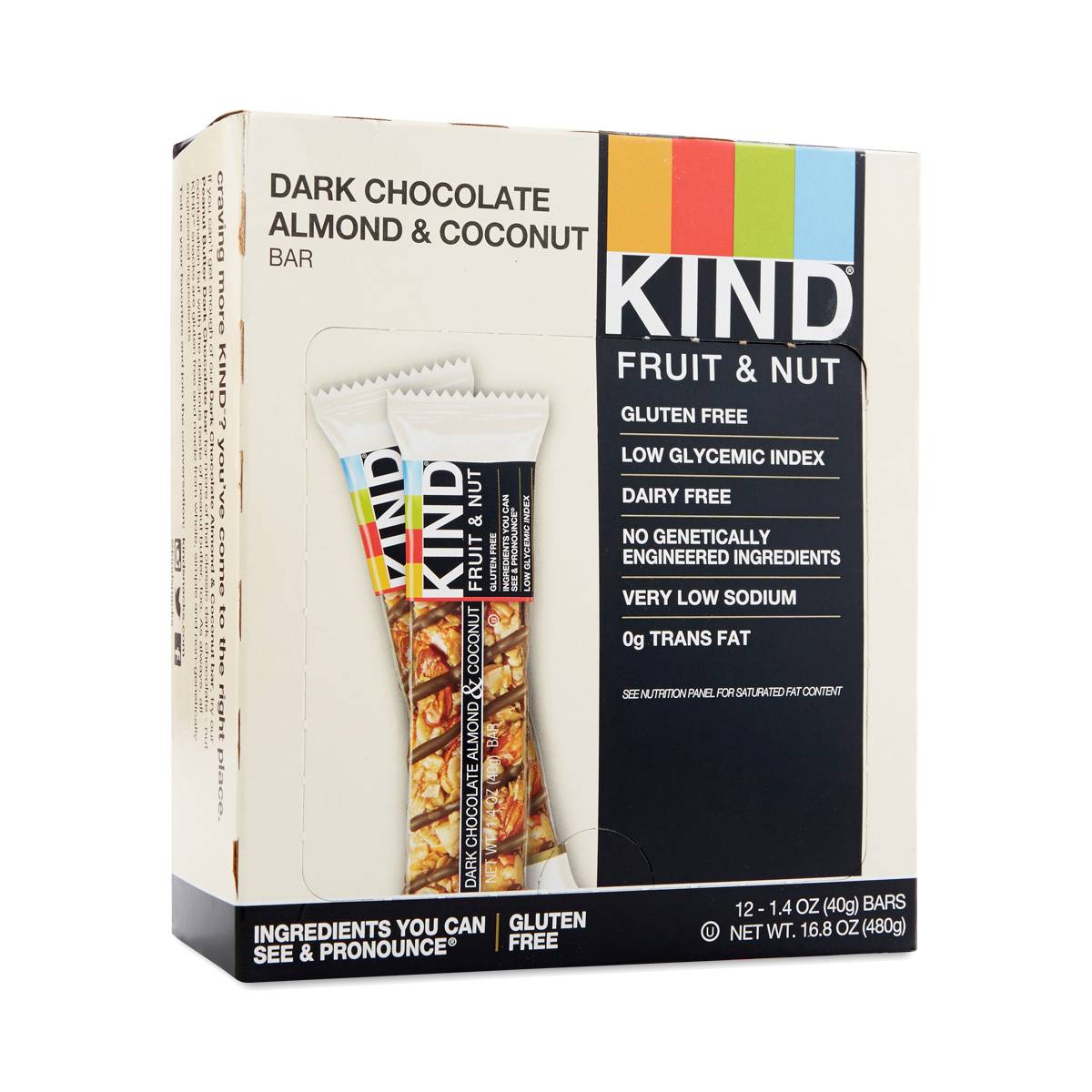 Bars, Dark Chocolate Almond & Coconut