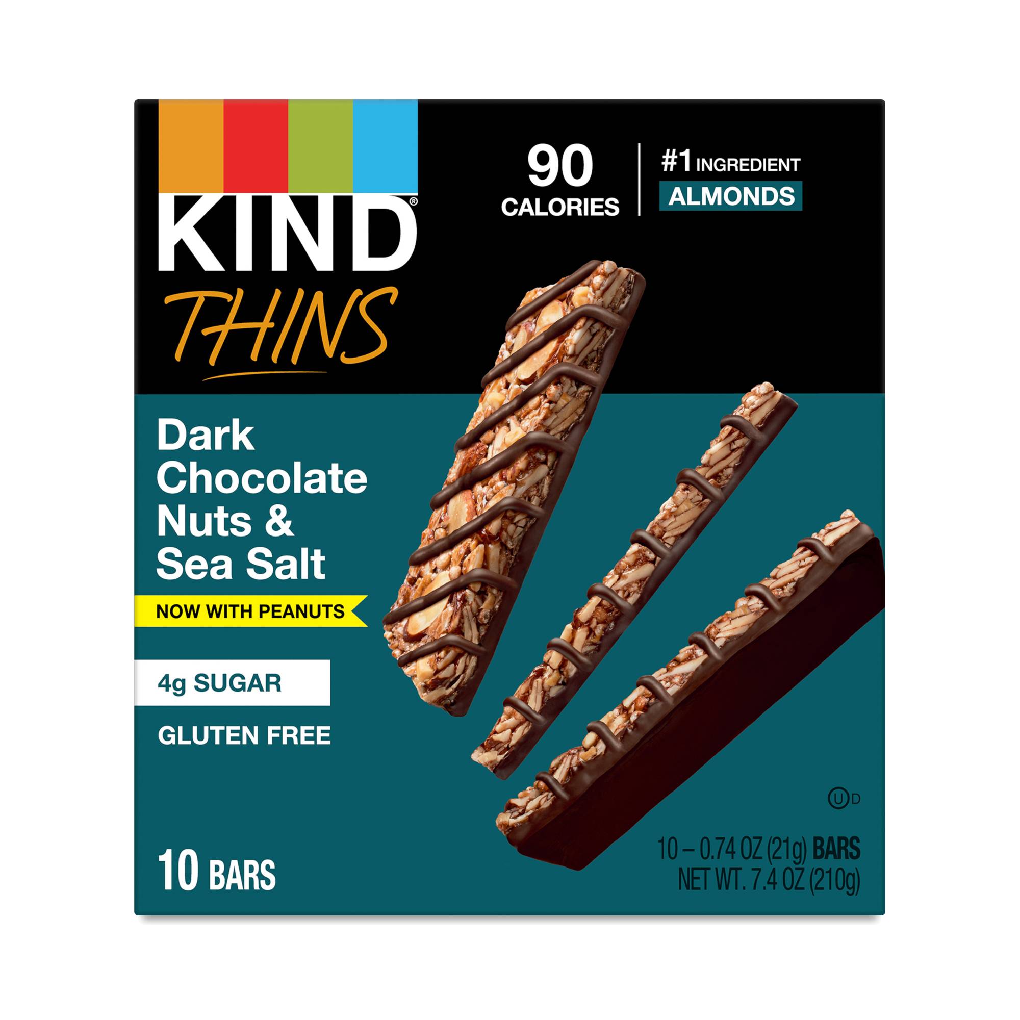 Thins, Dark Chocolate Nuts & Sea Salt