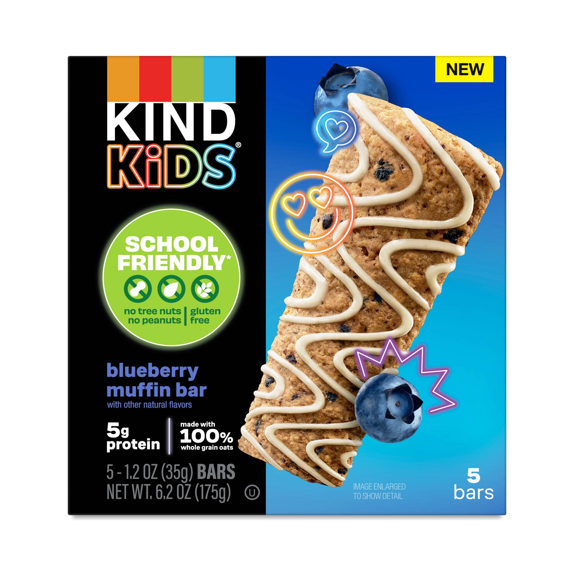 Kids Bar, Blueberry Muffin