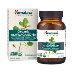 Organic Ashwagandha Caplets (90 servings)
