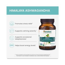Organic Ashwagandha Caplets (90 servings)