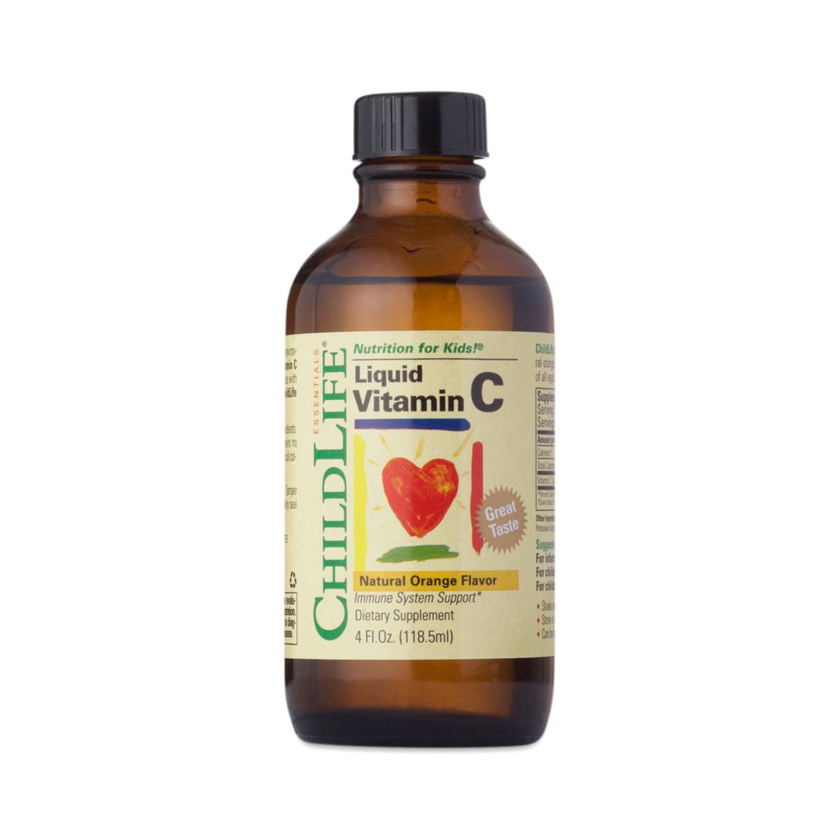 4 oz Liquid Vitamin C Supplement by ChildLife - Thrive Market