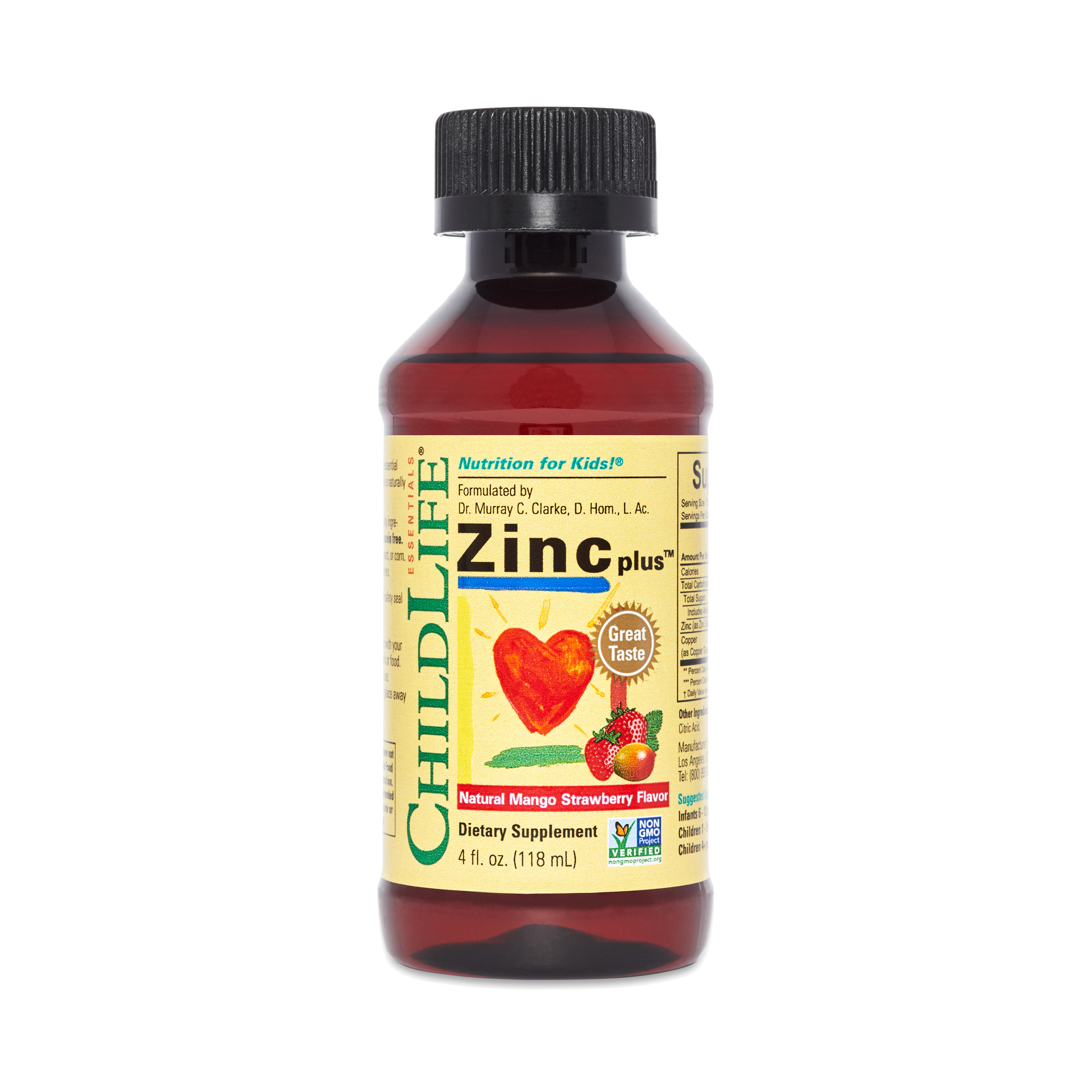 ChildLife Zinc Plus, Mango Strawberry | Thrive Market