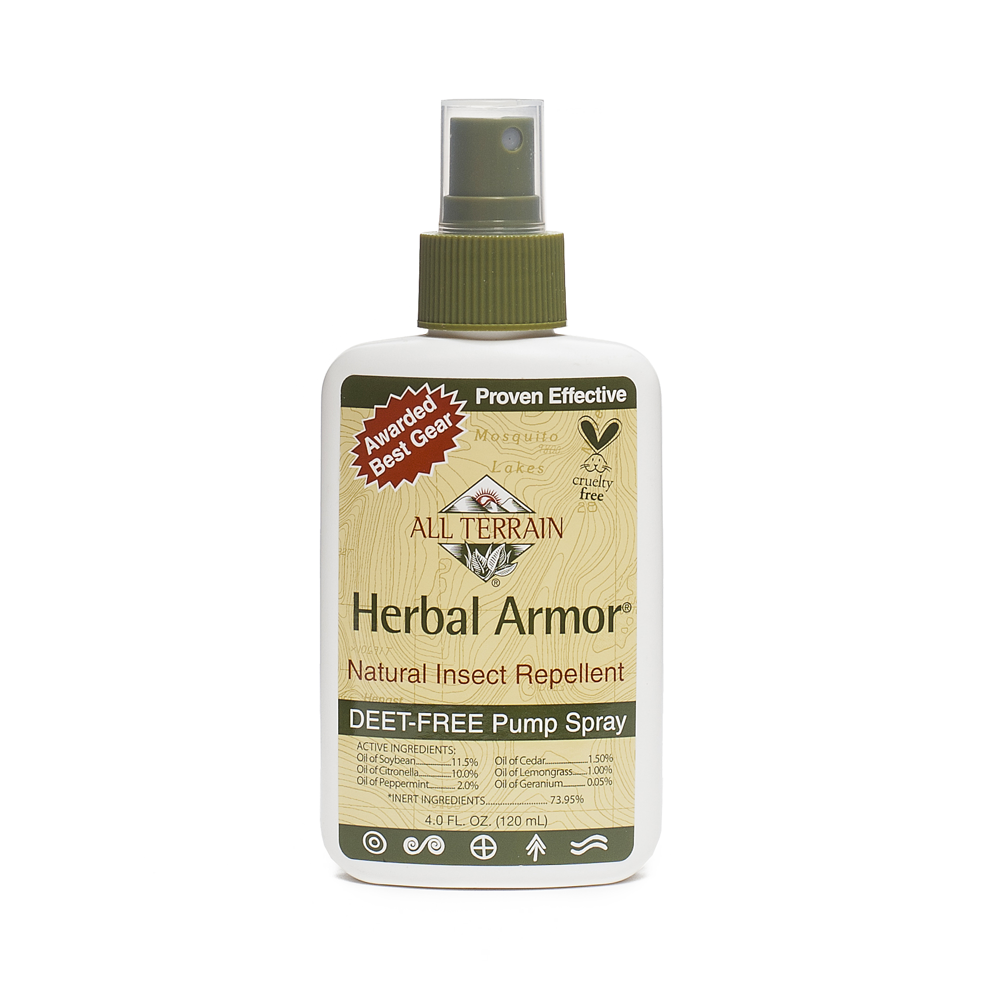Herbal Armor Natural Insect Repellent 4 oz.