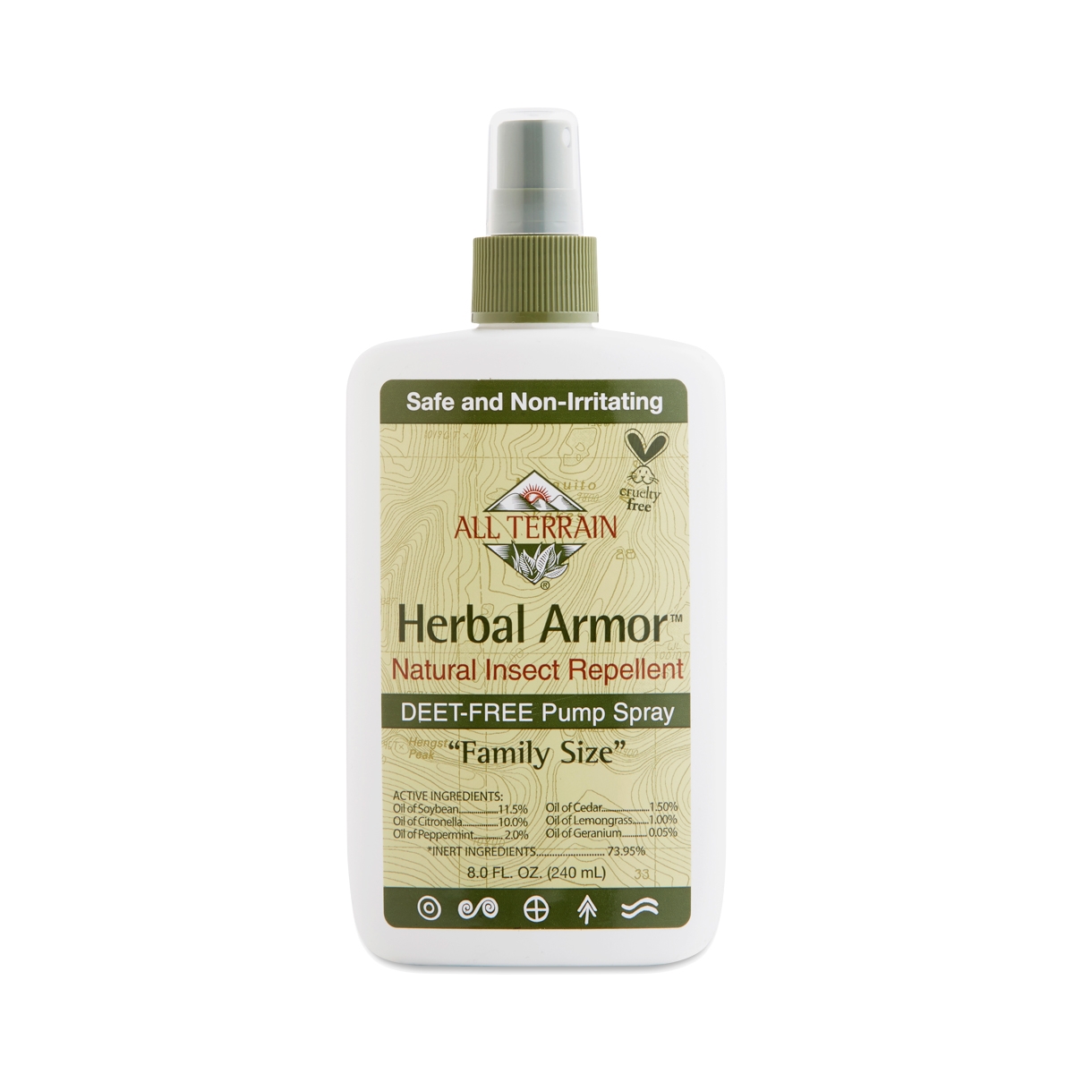 Herbal Armor® DEET-Free, Natural* Insect Repellent, Pump Spray 4oz.– All  Terrain