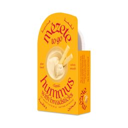 On the Go Classic Hummus with Breadsticks