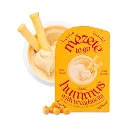 On the Go Classic Hummus with Breadsticks