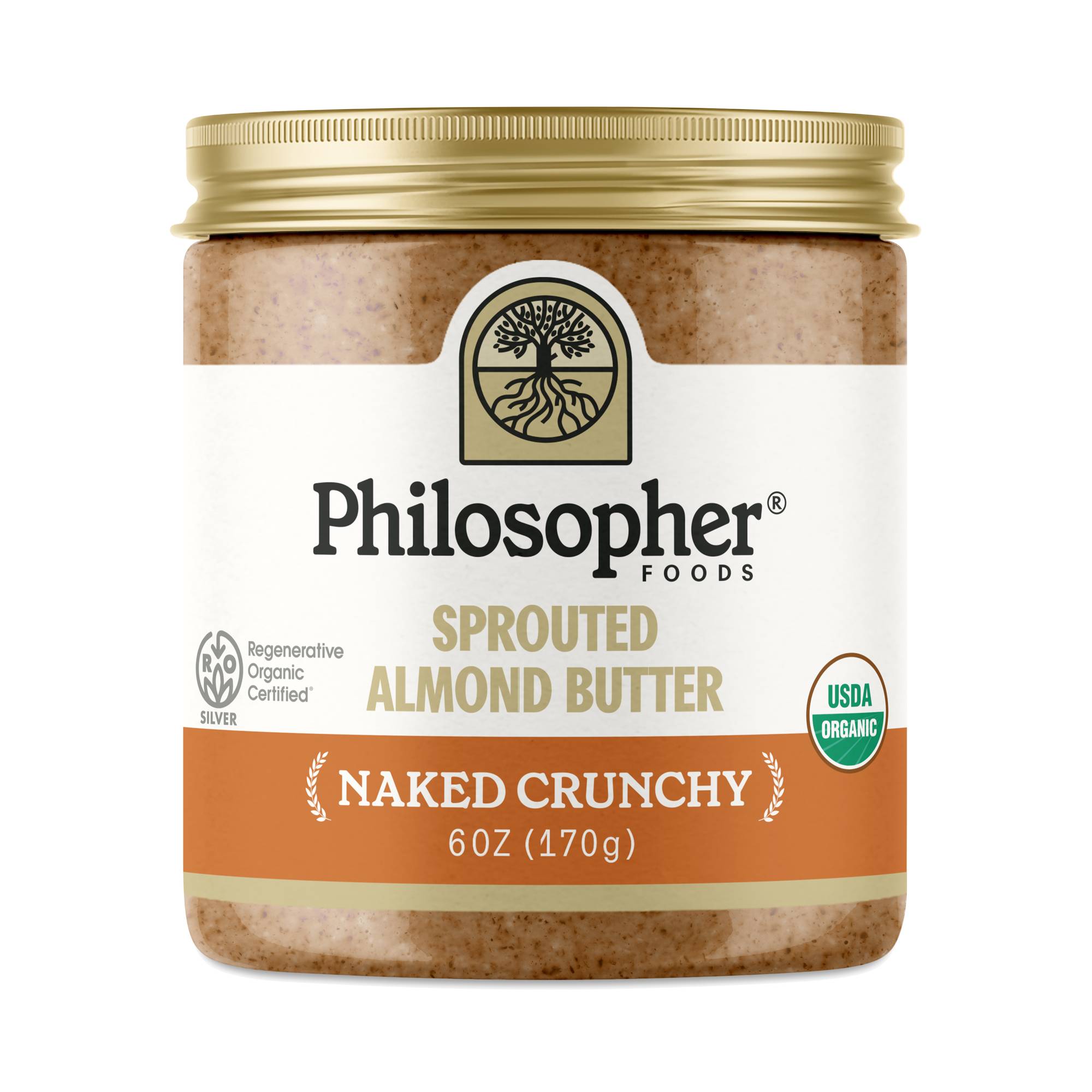 Sprouted Almond Butter, Naked Crunchy